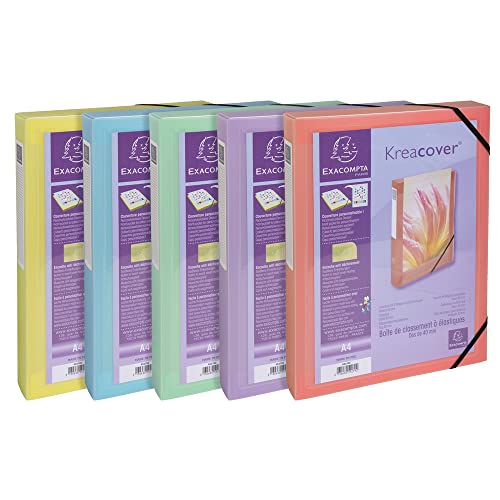 Classeur Exacompta Archivboxen A4 40 mm 1 pcs - vue 9