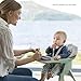 Stokke Clikk Cushion, Nordic Grey - Compatible with Stokke Clikk High Chair - Provides Support for Babies - Made with Organic Cotton - Reversible & Machine Washable - Best for Ages 6-36 Months