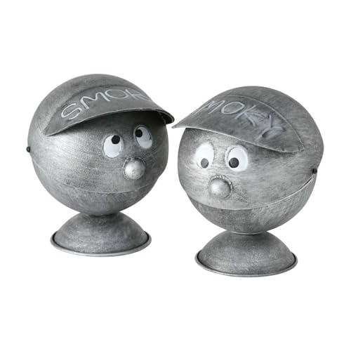 Seaside No.64 - Sturmaschenbecher Smoky - Kopf als Kippensammler mit...