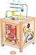 small foot 10974 Sesamstrasse Motorikwürfel aus Holz, 100% FSC-Zertifiziert, für multifunktionalen Spielspaß für Kinder ab 18 Monaten Spielzeug, Mehrfarbig