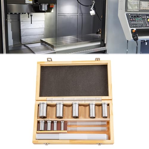 TRSGD 18PCs HSS Keyway Broach Set Inch Size Broaches Bushings Shim CNC Metalworking Set Standard Broaching Cutter Bushing Shim Set HSS Keyway Broach Kit(Inch Size) 5 TRSGD 18PCs HSS Keyway Broach Set Inch Size Broaches Bushings Shim CNC Metalworking Set Standard Broaching Cutter Bushing Shim Set HSS Keyway Broach Kit(Inch Size) - Image 5