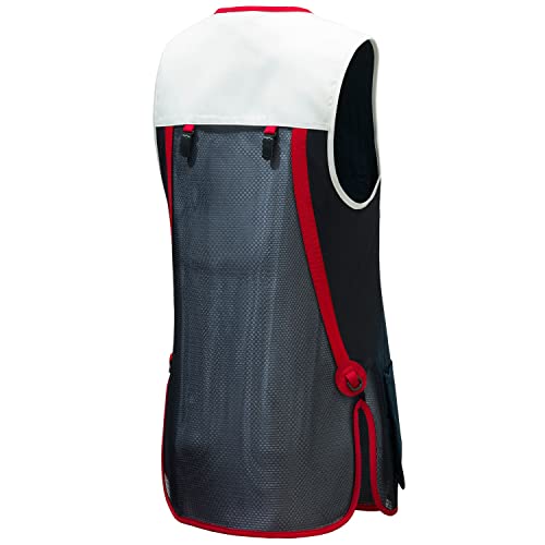 Beretta Women's Uniform Pro 20.20 Micro Lightweight Breathable Meshed Cotton Shooting Vest with Expandable Front Pockets2