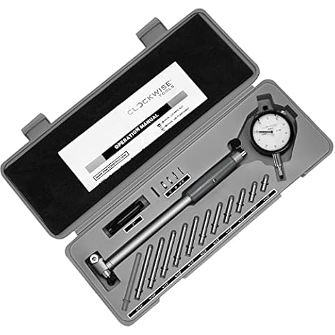 Clockwise Tools Dial Bore Gauge, DBGR-01 2-6" Cover