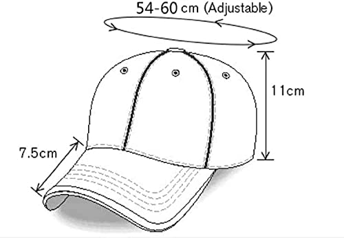Image of Cotton Baseball Caps For Men | Baseball Caps For Women | Plain Black Baseball Cap For Men Original For Hunting, Fishing, Outdoor Activities Freesize