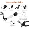 Amazon Basics Adjustable Microphone Arm Stand with Pop Filter and Foam Windscreen, Table Mounting Clamp, 360° Rotation, Compatible with Blue Yeti, Snowball, HyperX, 14-Inch (35.5 cm), Black #2