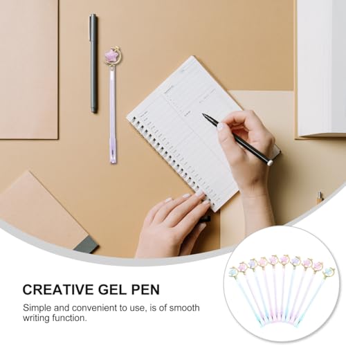 Bolígrafos de gel COHEALI con diseño estrella x10 miniatura 5