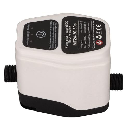 Wandmontierte DC-Pumpe 100-240 V Pumpe mit Dem Duschwasser-Schub in Wohnungen (EU-Stecker 100-240V)
