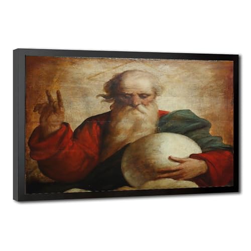 Impression sur toile Dieu le Père pour créer un coin prière au bureau