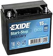 EXIDE EK151 AGM START STOP AUXILIARY BATTERY