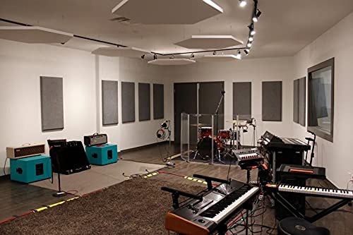 Primacoustic Broadway 2" Broadband Absorber Square-edge Acoustic Wall Panel 6-pack - Black - Image 2