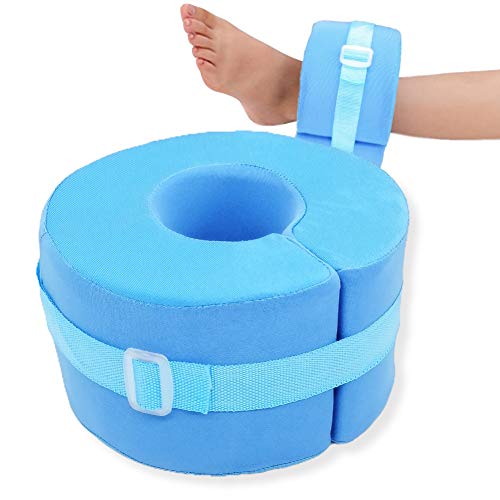 LVOPO Foot Elevation Pillow, Leg Hand Rest Cushion for Bed Sleep, Foot Foam Elevator for Rest Ankle Heel Pain Relief, Legs Elevation Pillows Support Pad Preventing from Ulcers & Sores & Pressure