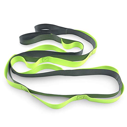 Alça de ioga, Andoer Cadeias de ioga Daisy Chains Multi-loop Yoga Strap Banda de alongamento não elá