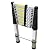 Telescoping Ladder 20Ft / 16Ft / 12.5Ft / 10.5Ft, Aluminum Extension Telesladders for Roofrv Attic Outdoor Indoor Use, Load 150Kg/330Lbs/3.8M/12.5Ft