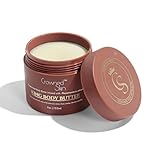King Cologned Body Butter | Warm and Sensual Scent | Blended with Sandalwood & Leather | Infused with Organic Shea & Mango Butters | Moisturizing Formula with All-Day Fragrance | 5oz