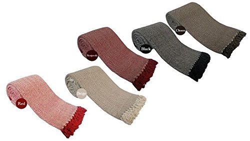 Artistic Fashionista Luxury Pure 100% Cotton HERRINGBONE Super Soft Woven Sofa Bed Throw Blanket Bedspread Settee Cover With Tasselled Edging (Extra Large 90"x100", Beige) - Cosy Home Interiors Artistic Fashionista Luxury Pure 100% Cotton HERRINGBONE Super Soft Woven Sofa Bed Throw Blanket Bedspread Settee Cover With Tasselled Edging (Extra Large 90"x100", Beige) - Image 2