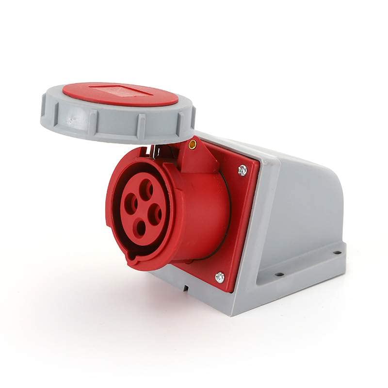 IEC60309 Waterproof CEE Industrial Connector Socket 4Pin 32A 380V-415V 3P+E IP67 (Type-2