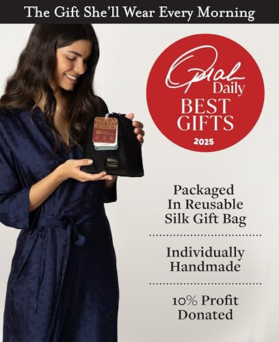 Image of Tara Sartoria Luxury Artisan Silk Kimono Robe for Women, Short, Washable, XS-4XL, Oprah Daily 2025