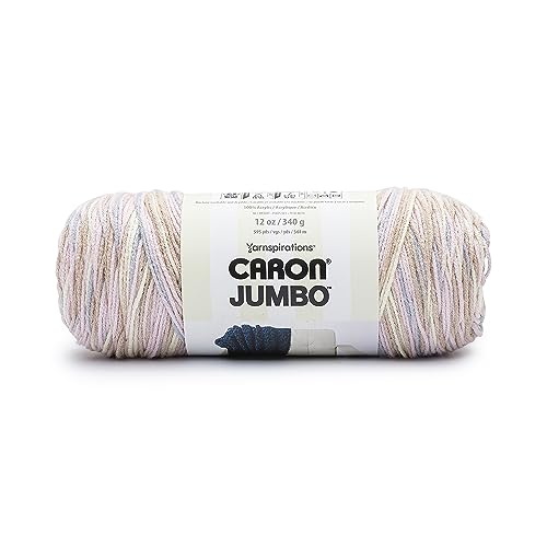 Image of Caron Jumbo Seashell Yarn - 2 Pack of 12oz /340g - Acrylic - #4 Worsted (Medium) - 595 Yards - Knitting & Crochet