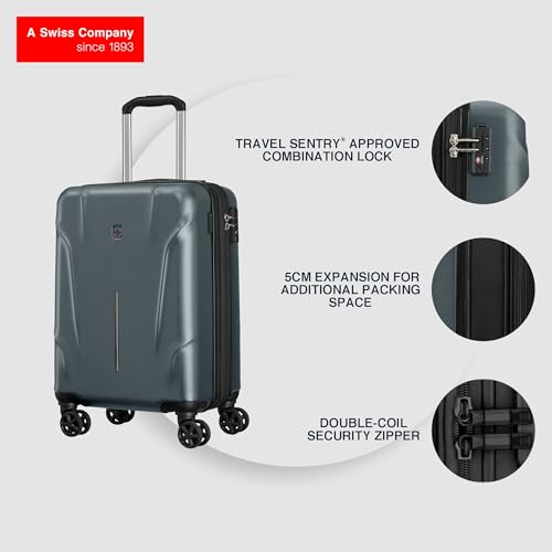 Image of WENGER, Ryon, Hardside Suitcase, Swiss Designed, Travel Luggage Bag for Business & Leisure
