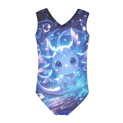 Image of Girls Swimsuits Size 3-14 Kids Summer Sleeveless One Piece Bathing Suit Beach V-Neck