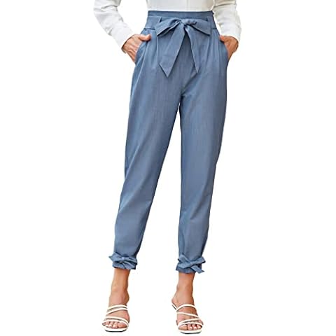 GRACE KARIN Pantalones Sueltos Elegantes para Mujer Cover