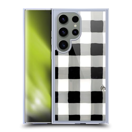 Coque Samsung S24 Ultra Haley Bush Buffalo Check étui gel finition premium noir
