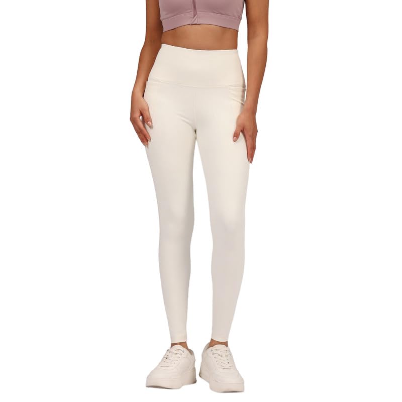 Image of BlissClub Women The Ultimate Leggings | High-Waist | Ankle Length | 4 Pockets | Squat-Proof | Activewear | Tall (for Women Above 5'5)