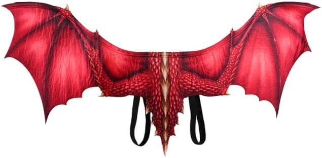 Halloween Dragon Wings Halloween Costume Party Props Cosplay Wing Christmas Halloween Dinosaur Costume Carnival Wings Dragon Wing Fairy Wings Fancy Dress Up Cape Mardi Gras Masquerade Costume Wings