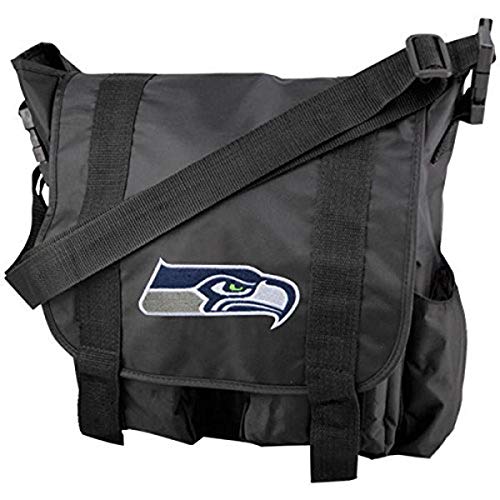 NFL Seattle Seahawks Team Logo Diaper Bag with Changing Pad