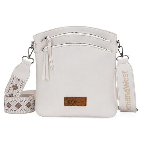 Montana West Crossbody Purses and Handbags for Women Double Compartments Cross Body Bag with Specialized Pocket
