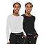 White / Black - 2 Pack