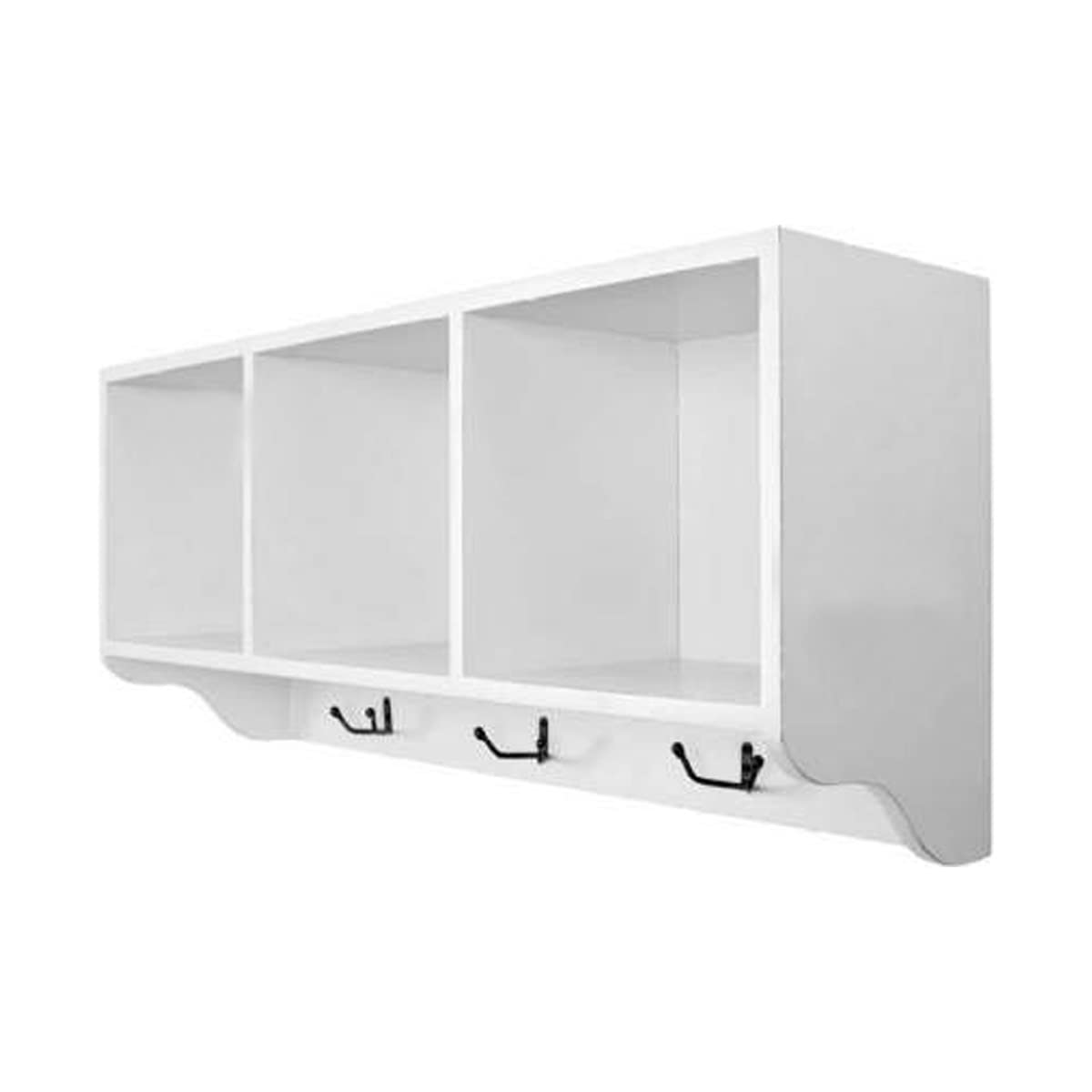 Next GEN Multipurpose Wall Mounted Shelves with Hooks Spice Rack Organizer Shelf for Kitchen