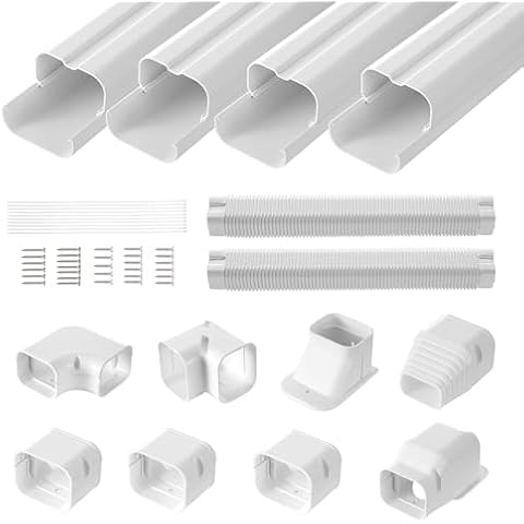 VEVOR Mini Split Line Set Cover with Components Cover