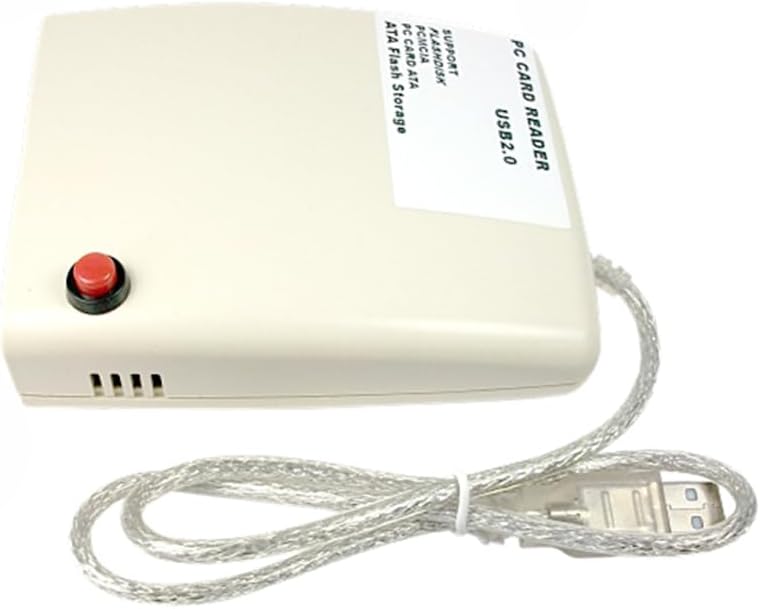 ATA PCMCIA Memory Card Reader Card 68PIN Card - Plug and Play, Hot Swap USB 2.0 Supports 20MB-20G PC Card/ATA Reader