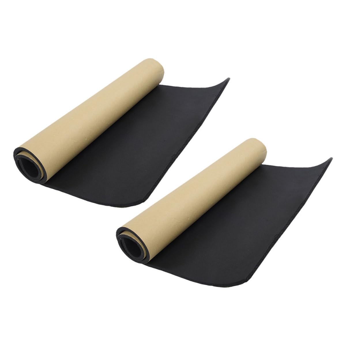 2 Stück Auto Schalldämmmatte 50X100cm Hitzebeständige Isoliermatte für Motorraum Wärme und Schalldämmendes Dämmmaterial für Ruhige Fahrt