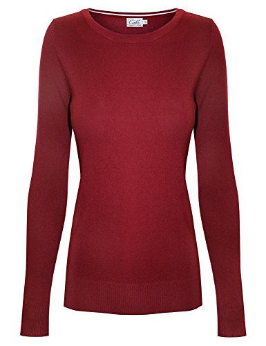 Image of Cielo Women's Solid Soft Stretch Pullover Knit Sweater