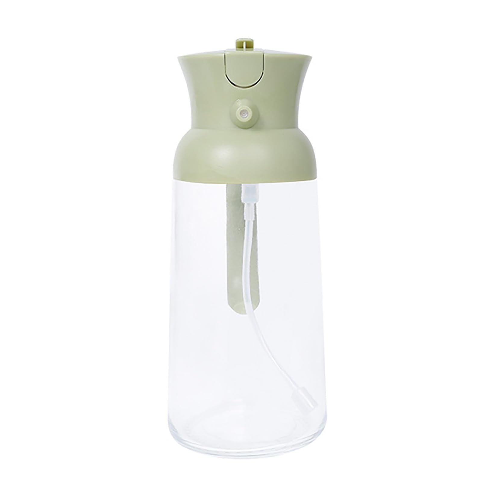 Pulverizadores de Aceite Botella de aceite en aerosol, pulverizador vidrio pulverizable y vertible, botella prensa for condimentos para Accesorios de Cocina(Verde)