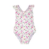 [Flap Happy] ワンピース水着 Upf 50+ Mindy Crossback Swimsuit フラミンゴパーティー 18 Months