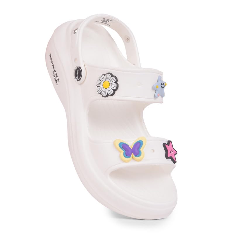 action Women’s & Girls Cute Charm Clog Sandals, Lightweight EVA Anti-Slip Summer Beach Casual & Daily Wear Sandals with Back Strap-picture-24