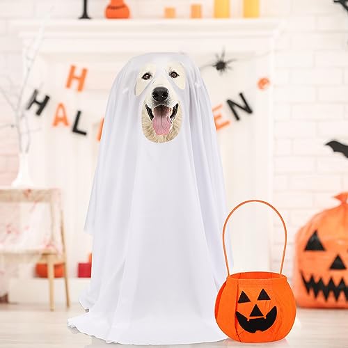 Disfraz de Fantasma para Perros Sweetude Halloween Talla Large miniatura 4