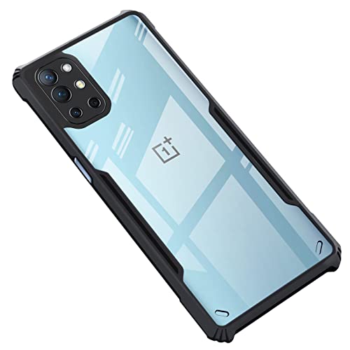 Image of Zapcase Back Case Cover for OnePlus 9R | Compatible for OnePlus 9R Back Case Cover | 360 Degree Protection Back Cover Case | Clear Case with Camera Protection | (TPU + PC | Matte Black)