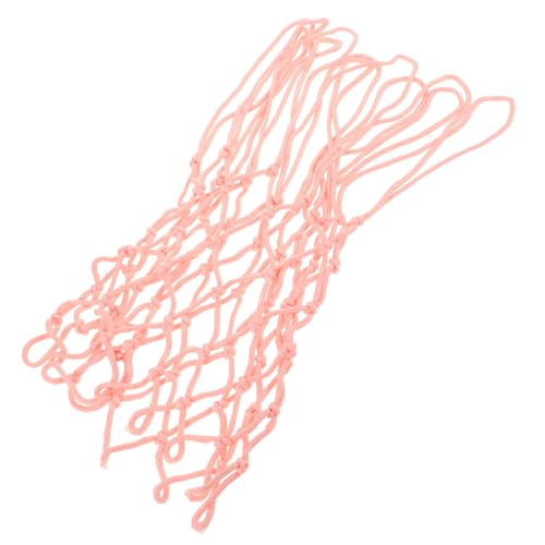 BESPORTBLE Portable Glow Dark Basketball Net Fluorescent Basketball Frame Replacement Netting Durable for Use for Adults