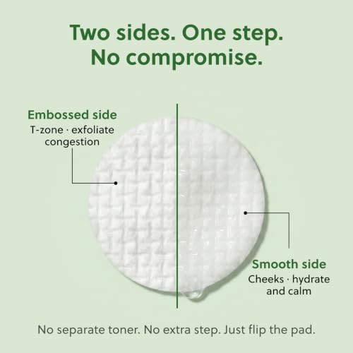 QUIA Toner Pads for Sensitive Skin – Dual-Sided Exfoliating and Hydrating Pads – Visibly Smoother Pores, Less Congestion – 70 Korean Skincare Pads - Image 3