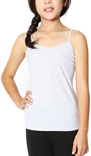 Image of ToBeInStyle Girls' Classic Knit Spaghetti Strap Cami