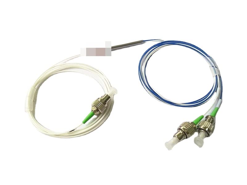 1pcs 980/1550NM 1X2WDM wavelength division multiplexer taper 1x2WDM multiplexer FC/APC steel tube package (LC/UPC)