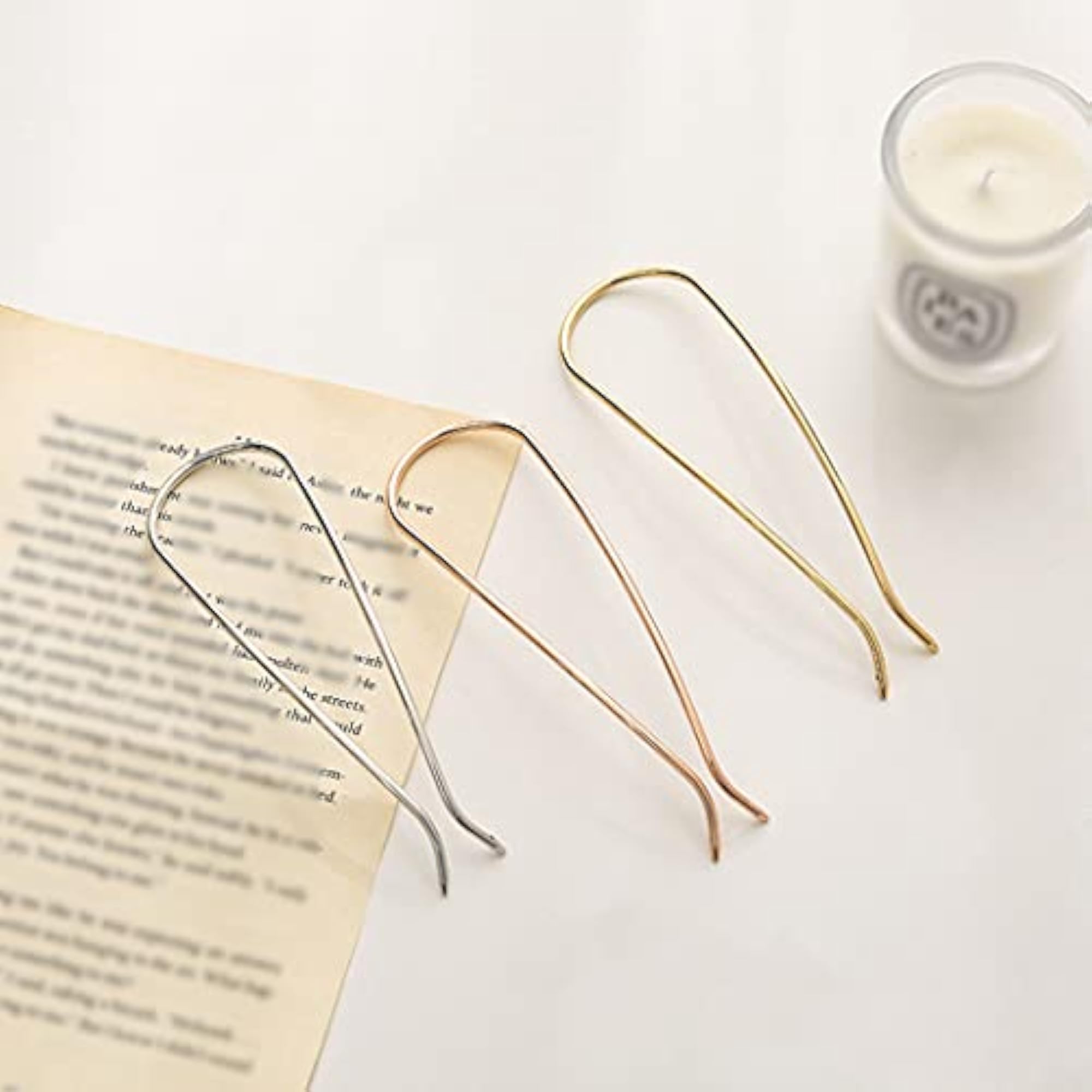 Elegant U Shaped Metal Hair Chignon Pins