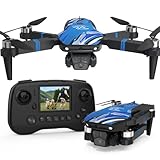 TTROARDS Drone with 4k Camera for Adults, Drone with LCD Screen 2.8 Inch, 32G SD Card, Professional Brushless Motor 270° Obstacle Avoidance, Foldable Remote Control Mini Quadcopter for Beginners