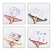 Mr. Pen- Clear Plastic Envelopes, 10 Pack, A4, Letter Size, Colorful, Clear Folders for Documents Plastic Envelopes for Documents
