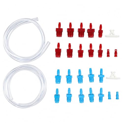 Master Cylinder Bench Bleeder Kit 14151, 28 Pieces, SAE & Metric Universal