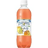 サントリー ボス BOSS クラフトボス 世界のTEA 地中海スカッシュ 炭酸飲料 490ml×24本